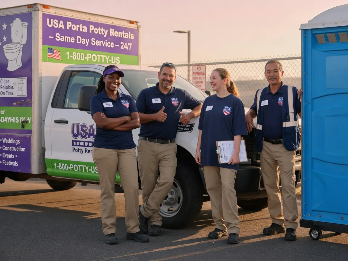 Porta Potty Rental company in Cleveland, SC